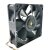 Delta QFR1212HE-00 DC 12V 6.40A 2 Wires / 3 Wires / 4 Wires Axial Cooling Fan