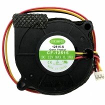 COLORFUL CF-12515 DC 12V 0.18A 2 Wires / 3 Wires Blower Cooling Fan