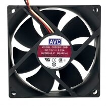 AVC C8025R12HB DC 12V 0.25A 8025 Axial Hydraulic Bearing Cooling Fan