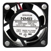 NMB 02510SS-12N-AL DC 12V 0.07A 2510 Axial Cooling Fan