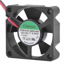 Sunon EF35101S1-Q00U-H99 DC 12V 0.90W 2 Wires Axial Cooling Fan