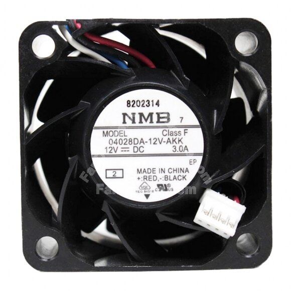 NMB 04028DA-12V-AKK DC 12V 3.0A 4028 Axial Cooling Fan