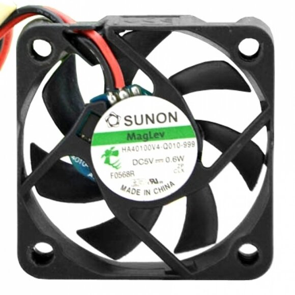 Sunon HA40100V4-Q010-999 DC 5V 0.6W 2 Wires Axial Cooling Fan