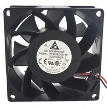 Delta FBB0824SHE DC 24V 0.51A 8038 Axial Brushless Cooling Fan