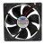 MECHATRONICS G1225H24B-FSR-EM-BLK DC 24V 0.27A 12025 Axial Ball Bearing Cooling Fan