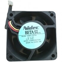 Nidec D06T-12TS2 DC 12V 0.25A 3 Wires Axial Cooling Fan