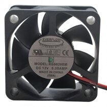 EVERPLOW RB5020SM DC 12V 0.35AMP 5020 Axial Cooling Fan