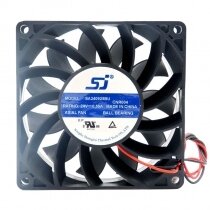 SJ SA240925BU DC 24V 0.55A 9025 Axial Ball Bearing Cooling Fan