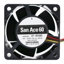 Sanyo Denki San Ace 60 XF-45980 DC 24V 0.85A 6038 Axial Cooling Fan