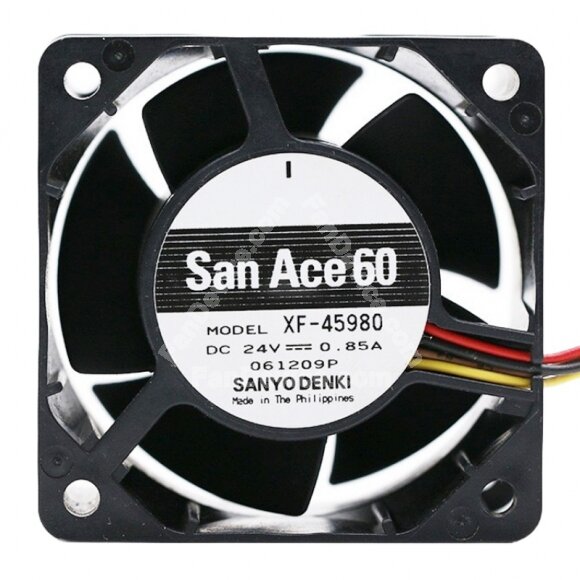 Sanyo Denki San Ace 60 XF-45980 DC 24V 0.85A 6038 Axial Cooling Fan