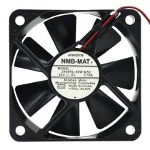 NMB 2406RL-05W-M50 DC 24V 0.18A 2 Wires Axial Cooling Fan