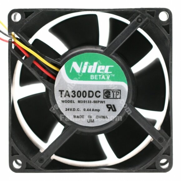 Nidec TA300DC M35133-58PW1 DC 24V 0.44Amp 8038 Axial Cooling Fan