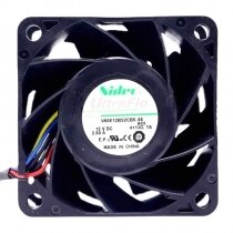 Nidec UltraFlo V60E12BS2CB5-08 DC 12V 2.50A 6038 Axial Cooling Fan