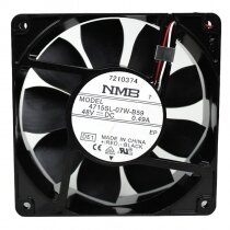NMB 4715SL-07W-B59 DC 48V 0.49A 12038 Axial Cooling Fan