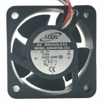 ADDA AD0405UB-C53 DC 5V 0.25A 4020 Brushless Axial Cooling Fan