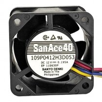 Sanyo Denki San Ace 40 109P0412H332 DC 12V 0.195A 4028 Axial Cooling Fan