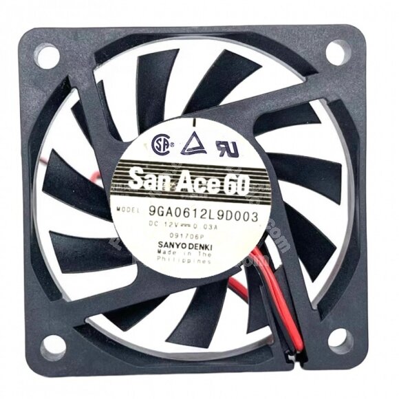 Sanyo Denki San Ace 80 109P0812P2C031 DC 12V 0.55A 8032 Axial Cooling Fan