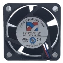 ARX FD1240-A3112D DC 12V 0.12A 4020 Axial Cooling Fan