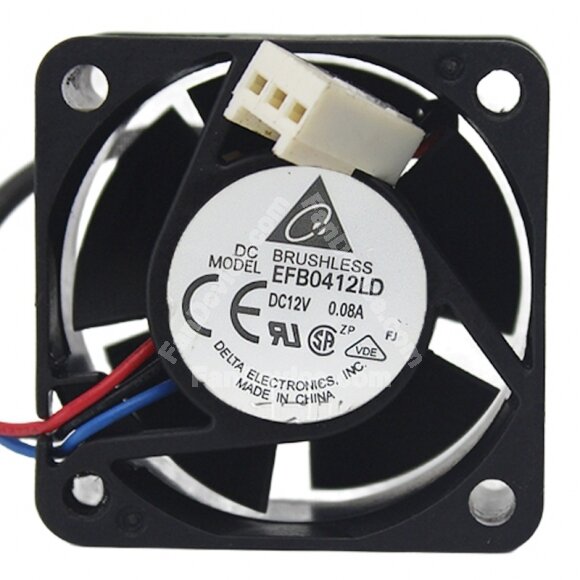 Delta EFB0412LD DC 12V 0.08A 4020 Brushless Axial Cooling Fan