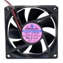 XINRUILIAN RDM8025B DC 12V 0.11A 8025 Brushless Axial Cooling Fan