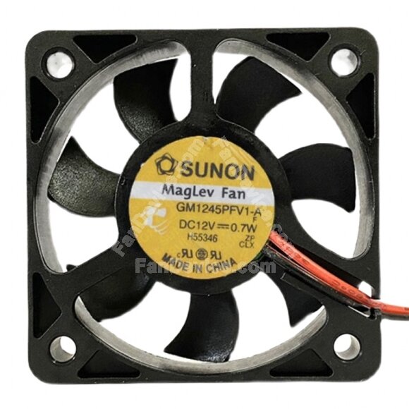 Sunon Maglev GM1245PFV1-A DC 12V 0.7W 4510 Axial Cooling Fan