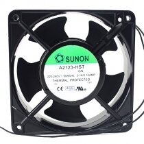 Sunon A2123-HST AC 220-240V 0.14/0.12AMP 12038 Axial Cooling Fan