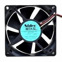 Nidec D08A-24TS1 DC 24V 0.12A 3 Wires Axial Cooling Fan