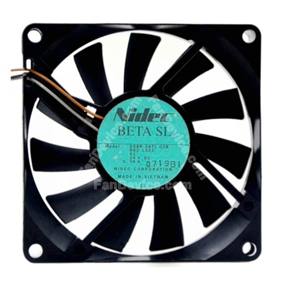Nidec D08R-24TL 02B DC 24V 0.06A 8015 Axial Cooling Fan