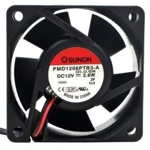 Sunon PMD1206PTB3-A DC 12V 2.6W 2 Wires / 3 Wires Axial Cooling Fan