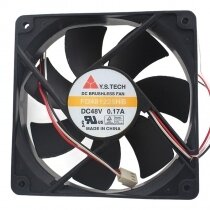 Y.S.TECH FD481225HB DC 48V 0.17A 12025 Brushless Axial Cooling Fan