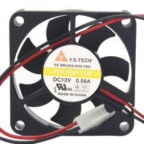 Y.S.TECH FD125011LB 12V 0.09A 5010 DC Brushless Axial Cooling Fan