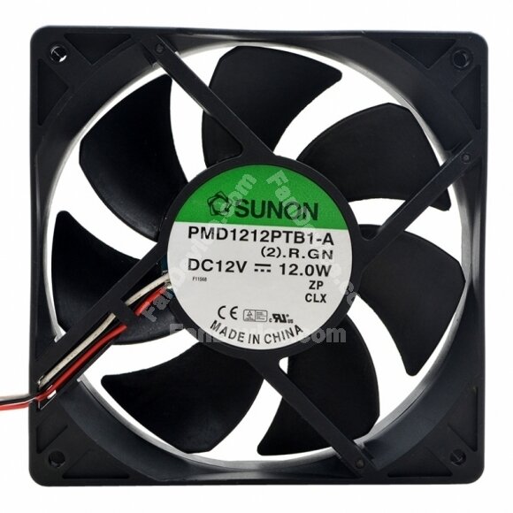 Sunon PMD1212PTB1-A DC 12V 12.0W 2 Wires / 3 Wires Axial Cooling Fan