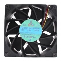 SAN JUN SJ1438HD2 DC 24V 0.80A 14038 Axial Ball Bearing Cooling Fan