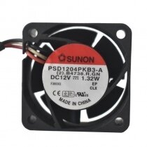 Sunon PSD1204PKB3-A (2).B4738.R.GN DC 12V 1.32W 2 Wires / 3 Wires Axial Cooling Fan