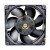 Sanyo Denki 9G1248P1G051 DC 48V 0.25A 4 Wires Axial Cooling Fan