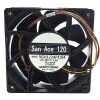 Sanyo Denki 9GV1224P1J04 DC 24V 1.5A 2 Wires / 3 Wires / 4 Wires Axial Cooling Fan