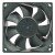 Y.S.TECH FD248025EB-E DC 24V 0.19A 2 Wires Brushless Axial Cooling Fan