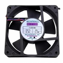 MECHATRONICS E1225E48B1 DC 48V 0.170A 3 Wires Axial Cooling Fan