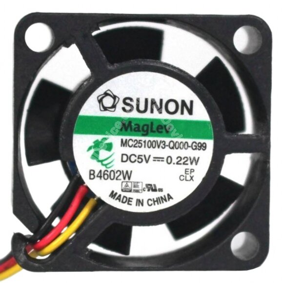 Sunon Maglev MC25100V3-Q000-G99 DC 5V 0.22W Axial Cooling Fan