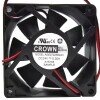 CROWN AGE07025B24H DC 24V 0.30A 2 Wires Ball Bearing Axial Cooling Fan