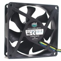 Cooler Master A8025-30RB-4BP-F1 DC 12V 0.30A 8025 PWM Axial Cooling Fan