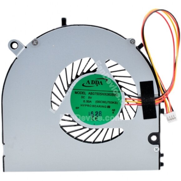 ADDA AB07505HX060B00 00CWU753KS DC 5V 0.50A HYPRO Bearing Laptop Cooling Fan