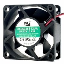 YM DA06025S12UA DC 12V 0.45A 6025 Axial Cooling Fan