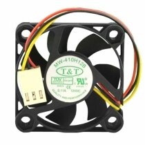 T&T MW-410H12B DC 12V 0.11A 2 Wires / 3 Wires Axial Cooling Fan