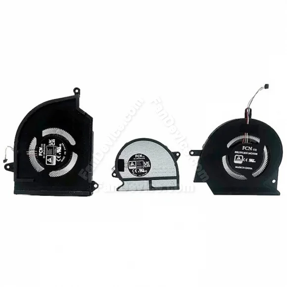CPU & GPU Fan for Asus ROG Zephyrus NR2203 GV601 GV601R GV601RM GV601VI GV601RW