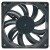 EVERCOOL EC8015L12B DC 12V 0.14A 2 Wires Two Ball Bearing Axial Fan