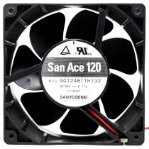 Sanyo 9G1248T1H132 48V 0.11A 2 Wires Axial Cooling Fan