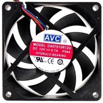 AVC DA07015R12U 12V 0.7A Hydraulic Bearing Axial Fan