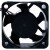 Protechnic MGA5012XR-A20 DC 12V 0.24A 2 Wires Cooling Fan