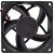 Protechnic MGT8024HB-O25-IP68 DC 24V 0.16A 3 Wires 8025 Axial Fan